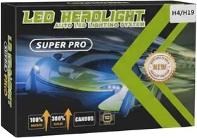A88 CANBUS H4/H19 300W LED Headlight Bulb - Brightest Auto LED Lighting System