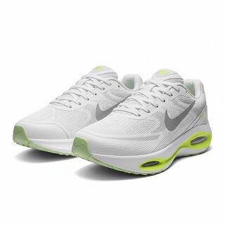 Nike Runner Tube 2026 Cushioned Comfort Running And Training Sports Shoes White Green