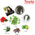 Neeta Hair Color Powder Henna Based For Smooth  Silky Hair Black 5gm (Pack Of 12) , Black