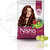 Nisha Henna Based Hair Colour for Women & Men Natural Brown, 25g Each (Pack of 10) | 100% Pure Henna-Based Powder