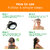 Nisha Creme Hair Color With Natural Henna Extract,100 Grey Coverage Hair Colour ( Natural Black - 30g+30ml)