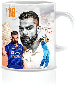 IPL TEAM Star & Indian Cricket Star - Virat Kohli Ceramic Coffee Mug