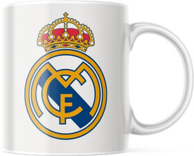 Ceramic Printeds, Real Madrid Football Club, Sports, Gift Ceramic Coffee Mug