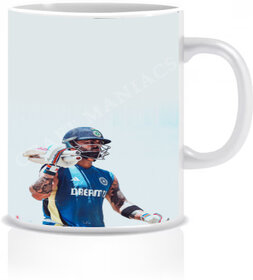 KOHLI BEST EDIT PRINTED 330 ML MUG FOR CRICKET LOVERS Ceramic Coffee Mug