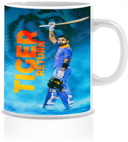 VIRAT KOHLI BESTEST EDIT PRINTED 330 ML MUG FOR CRICKET LOVERS Ceramic Coffee Mug