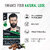 Nisha Beard Colour for Men (120gm) - Orginal Black, No Stain  Quick color in 10 Minute, Complete Grey Coverage