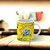 Dhoni Chennai Super Kings | White Ceramic with Handle | IPL - CSK Special , 350ml Ceramic Coffee Mug