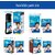 Nisha Shampoo hair colour dark brown for women 20ML Each Sachet (10 Sachet in 1 Box) , Dark Brown