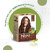 Nisha Henna Based Hair Colour for Women  Men Dark Brown, 60g  100 Pure Henna-Based Powder
