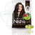 Nisha Henna Based Hair Colour for Women & Men Original Black, 25g Each (Pack of 10) | 100% Pure Henna-Based Powder