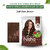 Nisha Henna Based Hair Colour for Women & Men Dark Brown, 25g Each (Pack of 10) | 100% Pure Henna-Based Powder