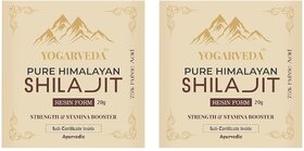 Pure Himalayan Shilajit Resin | 75%+ Fulvic Acid | Strength, Stamina & Energy Booster | Ayurvedic Immunity & Vitality Supplement for Men & Women  2 * 20g (2)