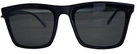 UV Protection Retro Square Sunglasses (For Men, Grey)