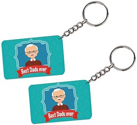 Daddy Always My King Printed Wooden Keychain Keyring: Express your love for your dad with this heartfelt wooden keychain. It features a Daddy Always My King print that reminds him of your special bond. Crafted from durable wood, this keychain is both styl