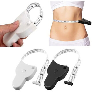 Coinfinitive Body Tape Measure, Waist Tape Measure, Body Fat Measuring Tape 150CM. Measurement Tape (150 cm)