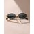 DANNILO Small Retro Oval Sunglasses Vintage Style for Women Men