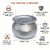 Aluminium Rice pot with Lid