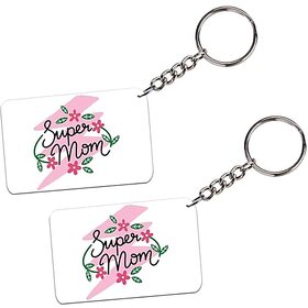 Show appreciation to the superwoman in your life with our Super Mom printed keychain. This thoughtful keychain is a wonderful way to celebrate the strength and love of moms everywhere. Whether its for Mothers Day, her birthday, or just a spontaneous gestu