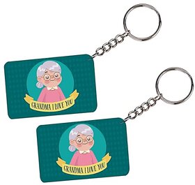 Key Chain Gifts for Grandma from Granddaughter: Celebrate the precious bond between generations with this heartfelt keychain. Engraved with Grandma, where love and memories are made, its a meaningful keepsake for your cherished grandmother. Crafted from d