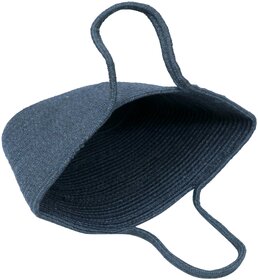 Ariya Women's Handbag (4161 | Blue) Handcrafted PP & Cotton Blend Shoulder Purse, Perfect for Ladies & Girls, Lightweight Tote Bag for Daily, Casual, Travel & All Occasions