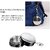 Foldable Glass Compact Portable Folding Stainless Steel Travel Mug -Water Cup with Hanging Chain for Camping, Hiking  O