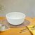 Ariya Melamine Mango Batti Bowl Set (582-Marble | Set of 4) Perfect for Serving Soup, Noodles, Cereal, Oatmeal, Pasta, Salads, Dishwasher & Microwave Safe Bowls for Home, Office, Parties, Restaurants