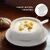 Ariya Melamine Soup Bowl Set (White | Pack of 2 Sets) with Saucer & Spoon, Microwave & Dishwasher Safe Bowls for Soup, Noodles, Cereal, Oatmeal, Pasta, Stain-Free Serving Set for All Occasions