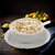 Ariya Melamine Soup Bowl Set (White | Pack of 2 Sets) with Saucer & Spoon, Microwave & Dishwasher Safe Bowls for Soup, Noodles, Cereal, Oatmeal, Pasta, Stain-Free Serving Set for All Occasions
