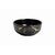 Ariya 4.5 Inch Melamine Soup Bowls Set of 4 (350 ml) | Black///Gold | Serving Bowls for Soup, Salad, Noodles, Pasta, Oatmeal | Durable & Stylish Dinnerware for Daily & Special Use