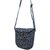 Ariya Women's Sling Bag (4055 | Dark Gray) Handcrafted PP & Cotton Blend Shoulder Purse, Perfect for Ladies & Girls, Lightweight Crossbody Bag for Daily, Casual, Travel & All Occasions