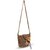 Ariya Kid's Sling Bag with Teddy Patch (4059 | Brown) PP & Cotton Blend, Handcrafted Lightweight Crossbody Bag for Girls, Stylish and Durable Purse for School, Travel & Daily Use