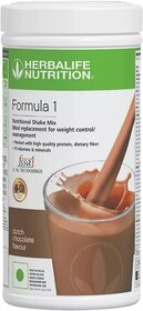 Herbalife Formula 1 Dutch Chocolate Nutritional Shake Mix - Meal Replacement for Weight Management