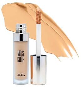 MO'S CODE-Soft Matte Liquid Concealer |Full Coverage| Blendable| Long-Lasting| Sweat Proof||Transferproof |Lightweight |Matte Finish | Lit | 8g
