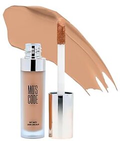 MO'S CODE-Soft Matte Liquid Concealer |Full Coverage| Blendable| Long-Lasting| Sweat Proof||Transferproof |Lightweight |Matte Finish | Bet | 8g