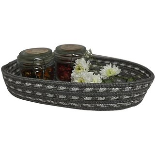 ARIYA Oval Basket Set of 3 - Stylish and Functional Storage Baskets for Home Organization | Perfect for Living Rooms, Bedrooms, and Closets
