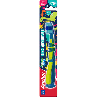 Anchor Jungle Kids Dino Adventure Toothbrush