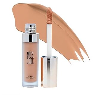 MO'S CODE-Soft Matte Liquid Concealer |Full Coverage| Blendable| Long-Lasting| Sweat Proof||Transferproof |Lightweight |Matte Finish | Sheesh | 8g