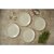Ariya 10.5 Inches Melamine Dinner Plate Set of 4 (Marble Print) Microwave & Dishwasher Safe Dinnerware, Round Full Serving Plate for Snacks, Breakfast, Lunch, Dinner, Break Resistant, All Occasions