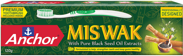 Buy Anchor Miswak Toothpaste 120gm Online - Get 1% Off