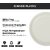 Ariya Melamine 12-Inch Dinner Plates Set of 4 (Milky Mist) | Durable & Break-Resistant | Microwave & Dishwasher Safe | Reusable Serving Plates for Snacks, Breakfast, Lunch & Dinner for Hotel