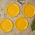 Ariya 11 Inches Melamine Dinner Plate Set of 4 (Yellow Charm) Microwave & Dishwasher Safe Dinnerware, Full Serving Plate Set for Snacks, Breakfast, Lunch, Dinner, Break Resistant, All Occasions