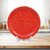 Ariya 11-Inch Melamine Dinner Plate Pack of 3 (Red Crackle) | Full Serving Plates for Lunch, Dinner, Snacks | Unbreakable, BPA-Free, Microwave & Dishwasher Safe Tableware for Home & Kitchen