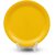 Ariya 11-Inch Melamine Dinner Plate Pack of 4 (Radiant Yellow) | Full Serving Plates for Lunch, Dinner, Snacks | Unbreakable, BPA-Free, Microwave & Dishwasher Safe Tableware for Home & Kitchen