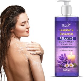 Broer Lavender & Chamomile Relaxing Body Wash Smooth Hydrating Skin Care Shower Gel (200 ml)