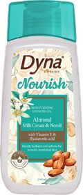 Dyna Luxury Nourish Moisturing  Shower Gel Almond Milk Cream  Neroli 250ml