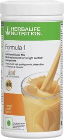 Herbalife Formula 1 Orange Cream Nutritional Shake Mix - Meal Replacement for Weight Management