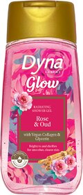 Dyna Luxury Glow Radiating  Shower Gel Rose  Oud 250 ml