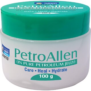 PetroAllen Petroleum Jelly (100 gm x 2 packs) - moisturizing and protecting the skin