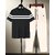 AUSK Mens Casual Checkered Cotton Blend Black & Black Summer wear Co-ords set of T-Shirt & Trakpant