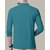 AUSK Mens Casual Checkered Cotton Blend Black & Teal Blue Summer wear Co-ords set of T-Shirt & Trakpant